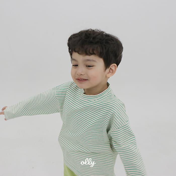 Ollymarket - Korean Children Fashion - #stylishchildhood - Stripes Tee - 12