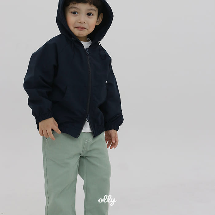 Ollymarket - Korean Children Fashion - #toddlerclothing - Hoody Wind Jacket - 5
