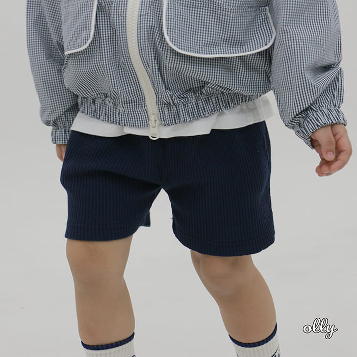 Ollymarket - Korean Children Fashion - #todddlerfashion - Check Jacket with Mom - 4