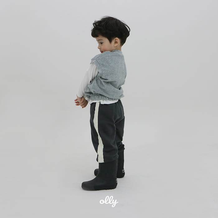 Ollymarket - Korean Children Fashion - #toddlerclothing - Line Pants - 8