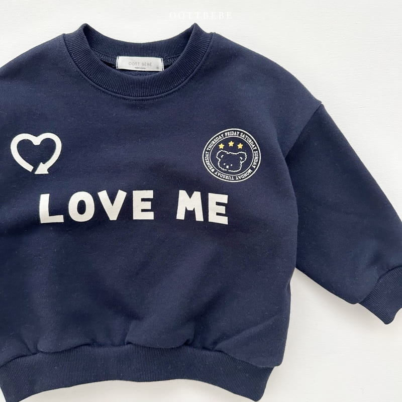 Oott Bebe - Korean Children Fashion - #childofig - Love Me Heart Sweatshirt with Mom - 3