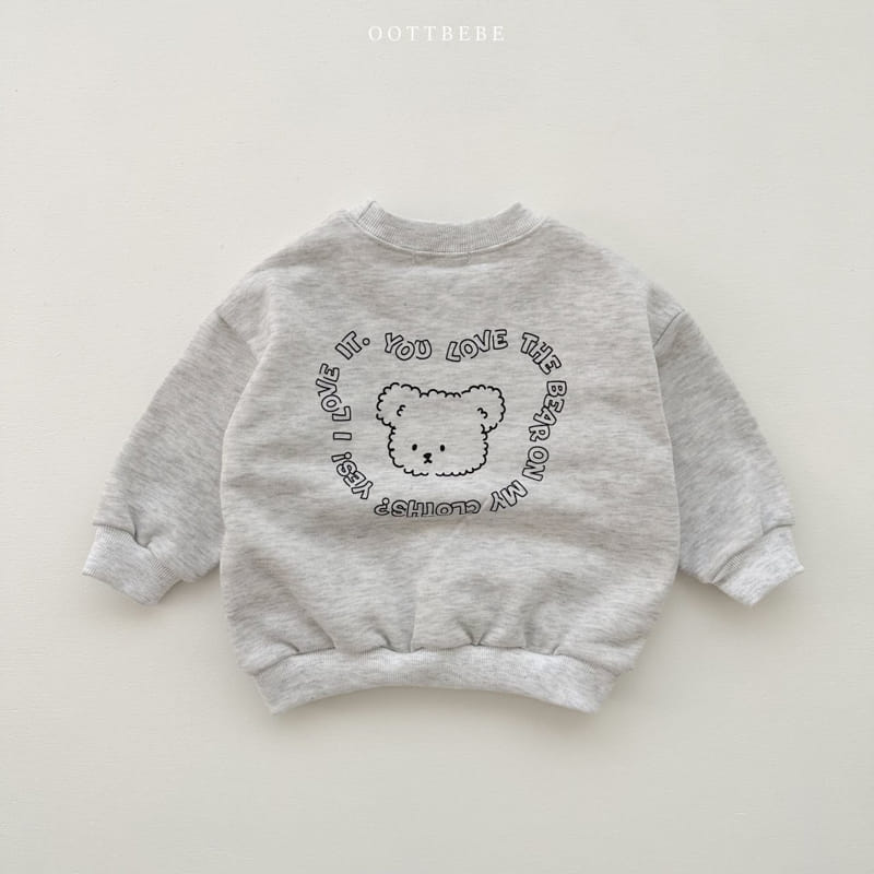 Oott Bebe - Korean Children Fashion - #discoveringself - Lettering Sweatshirt with Mom - 7