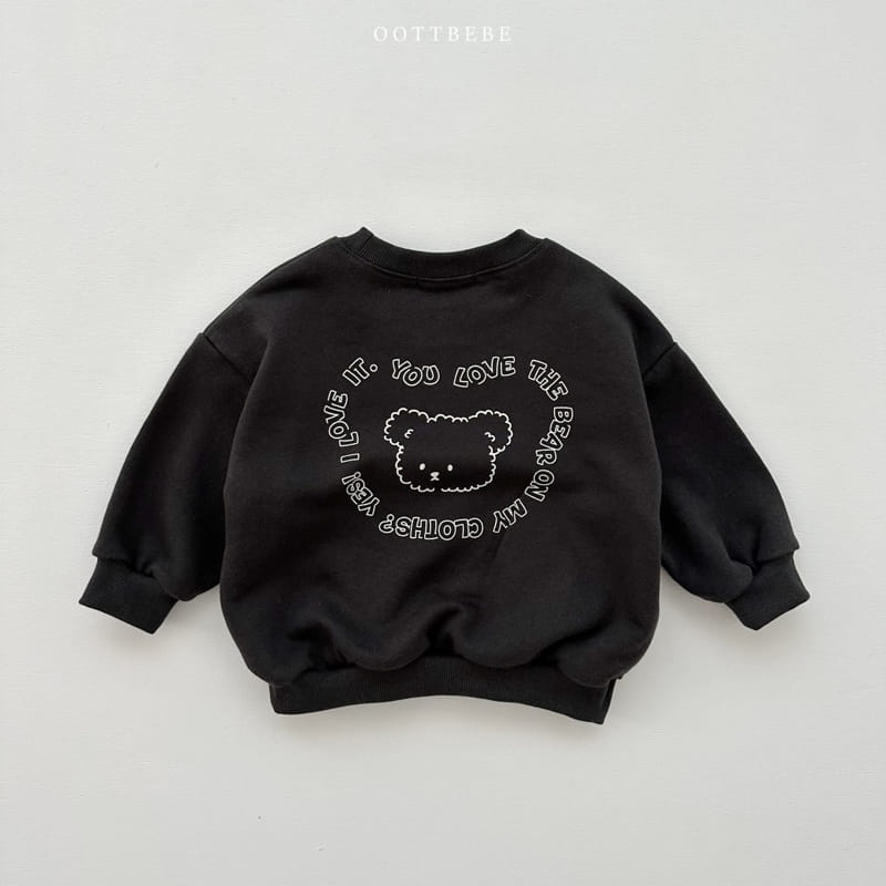 Oott Bebe - Korean Children Fashion - #fashionkids - Lettering Sweatshirt with Mom - 8