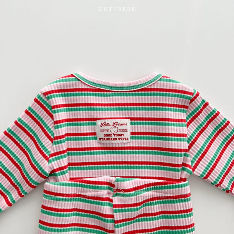 Oott Bebe - Korean Children Fashion - #kidsshorts - Tomato Rib Easywear - 10