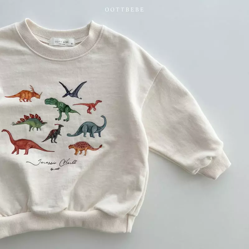 Dino World Sweatshirt - KKAMI | Sweatshirts