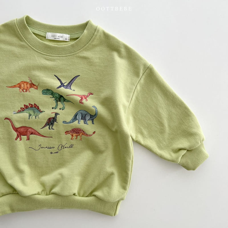 Oott Bebe - Korean Children Fashion - #magicofchildhood - Dino World Sweatshirt - 10