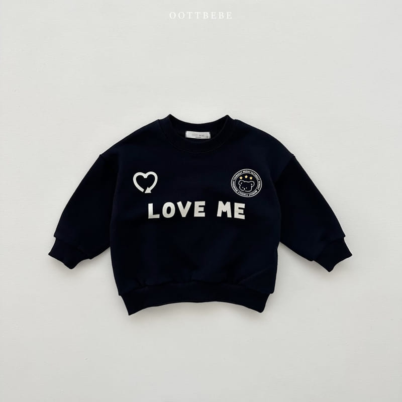 Oott Bebe - Korean Children Fashion - #prettylittlegirls - Love Me Heart Sweatshirt with Mom