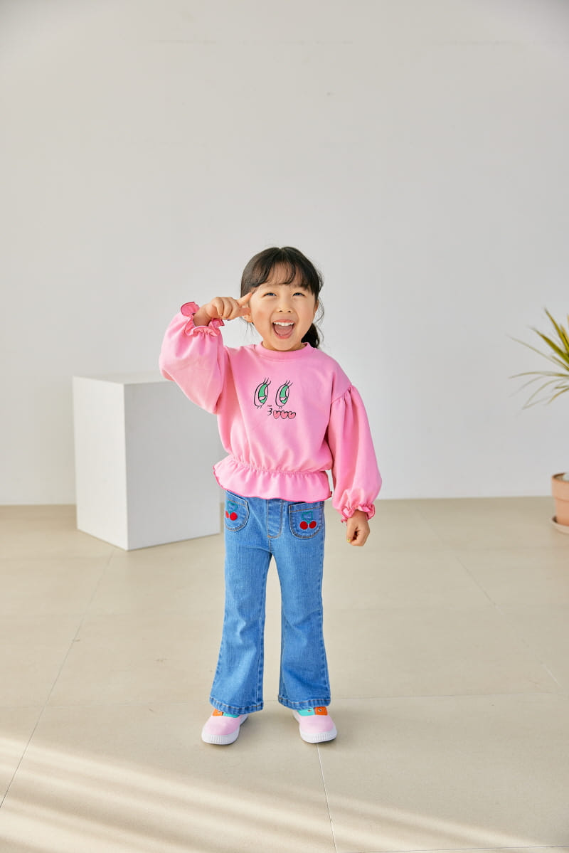 Orange Mom - Korean Children Fashion - #childofig - Color Tee - 11