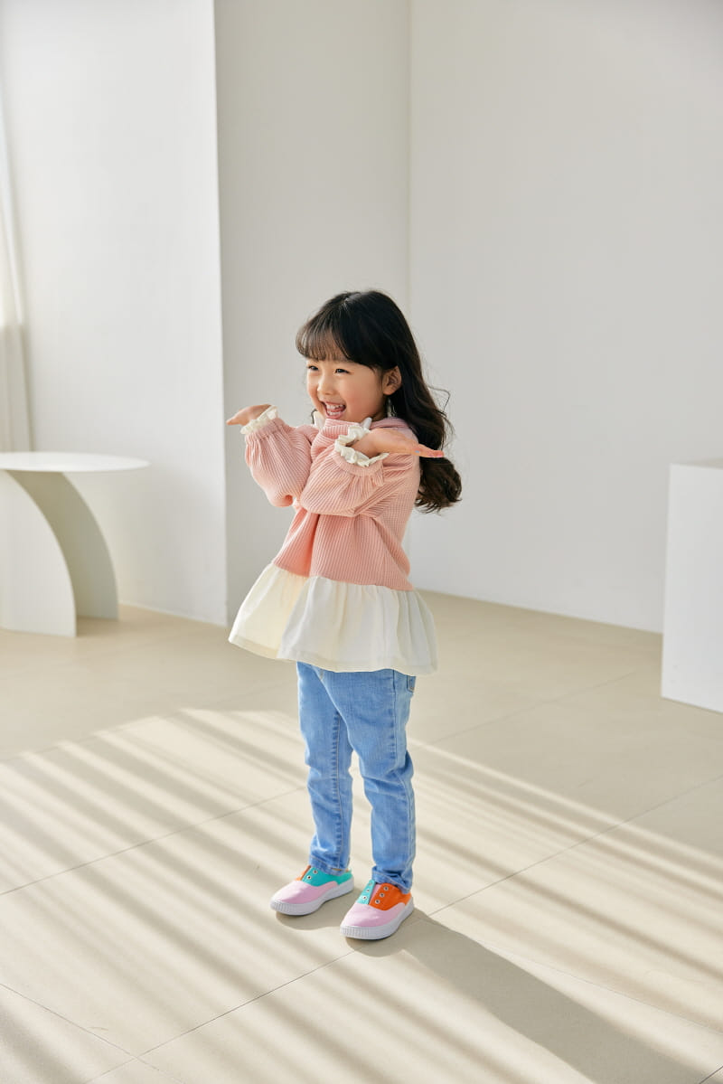 Orange Mom - Korean Children Fashion - #prettylittlegirls - Span Straight Pants - 4