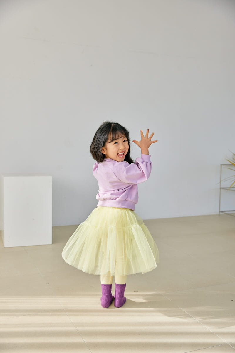 Orange Mom - Korean Children Fashion - #designkidswear - Smile Apple Tee - 11
