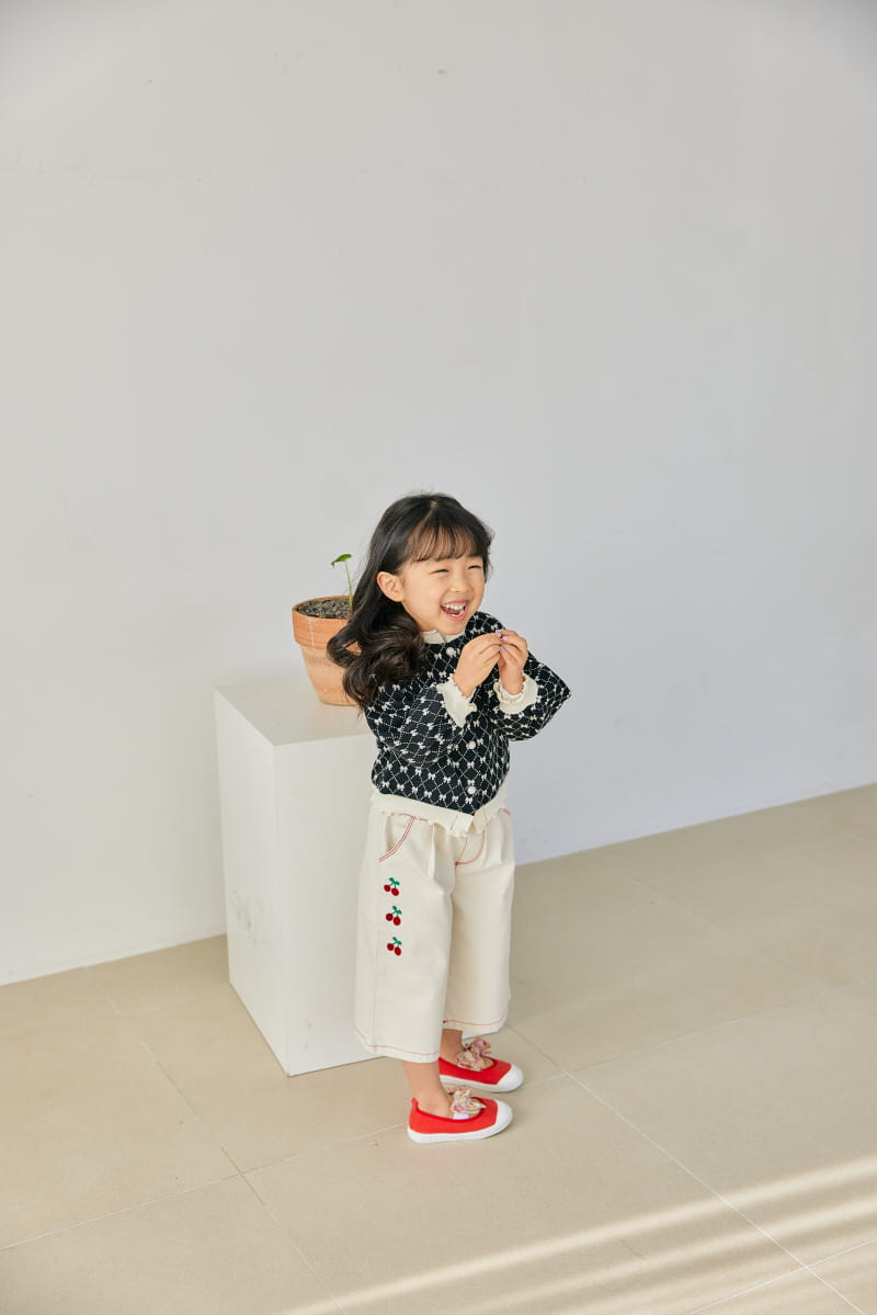 Orange Mom - Korean Children Fashion - #discoveringself - Cherry Pants - 2