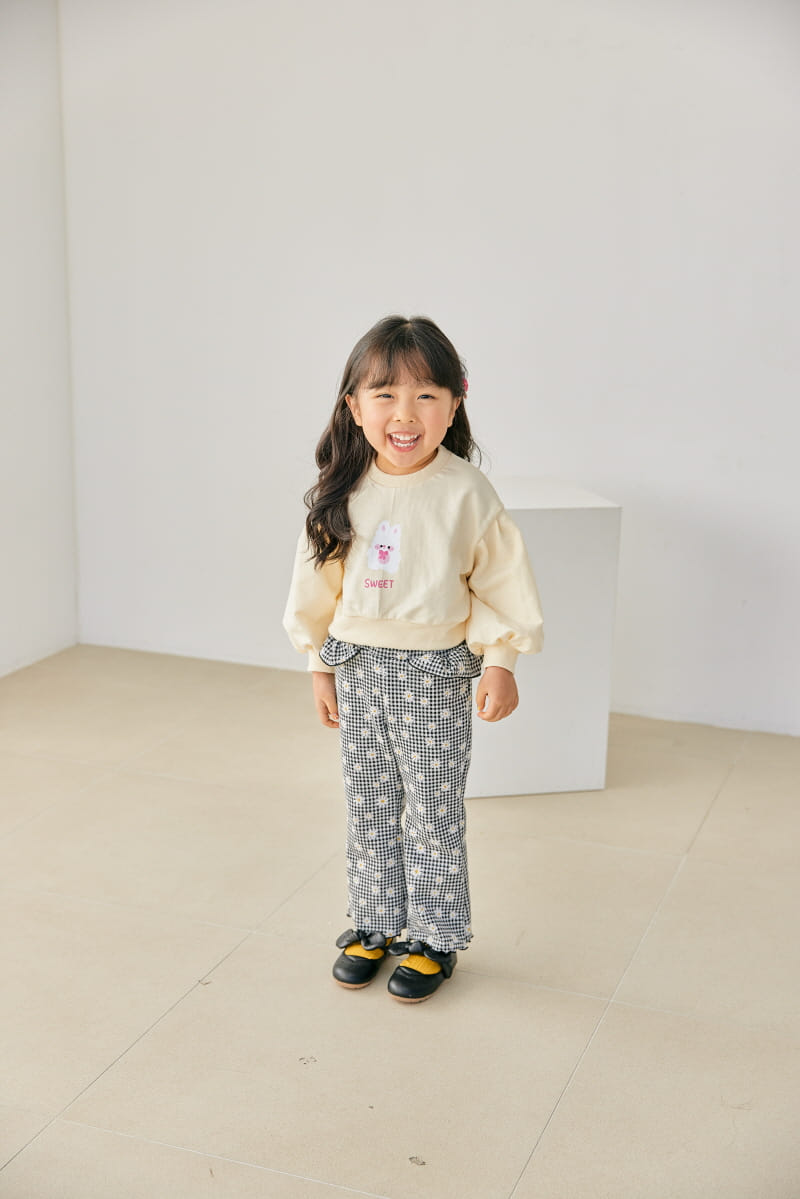 Orange Mom - Korean Children Fashion - #discoveringself - Rabbit Paint Tee - 4
