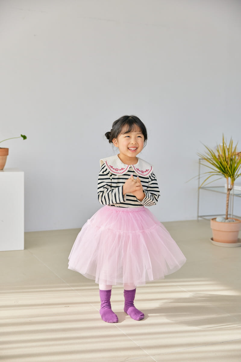 Orange Mom - Korean Children Fashion - #kidsshorts - Sha Skirt Leggings - 8