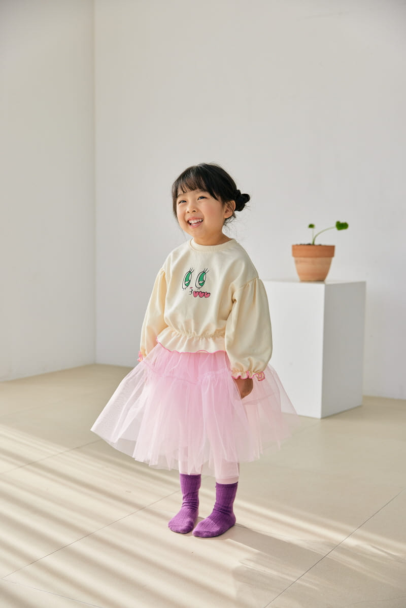 Orange Mom - Korean Children Fashion - #kidsstore - Color Tee - 3