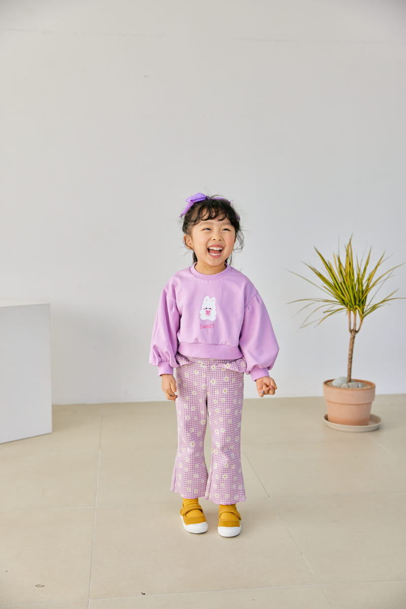 Orange Mom - Korean Children Fashion - #kidsstore - Rabbit Paint Tee - 6