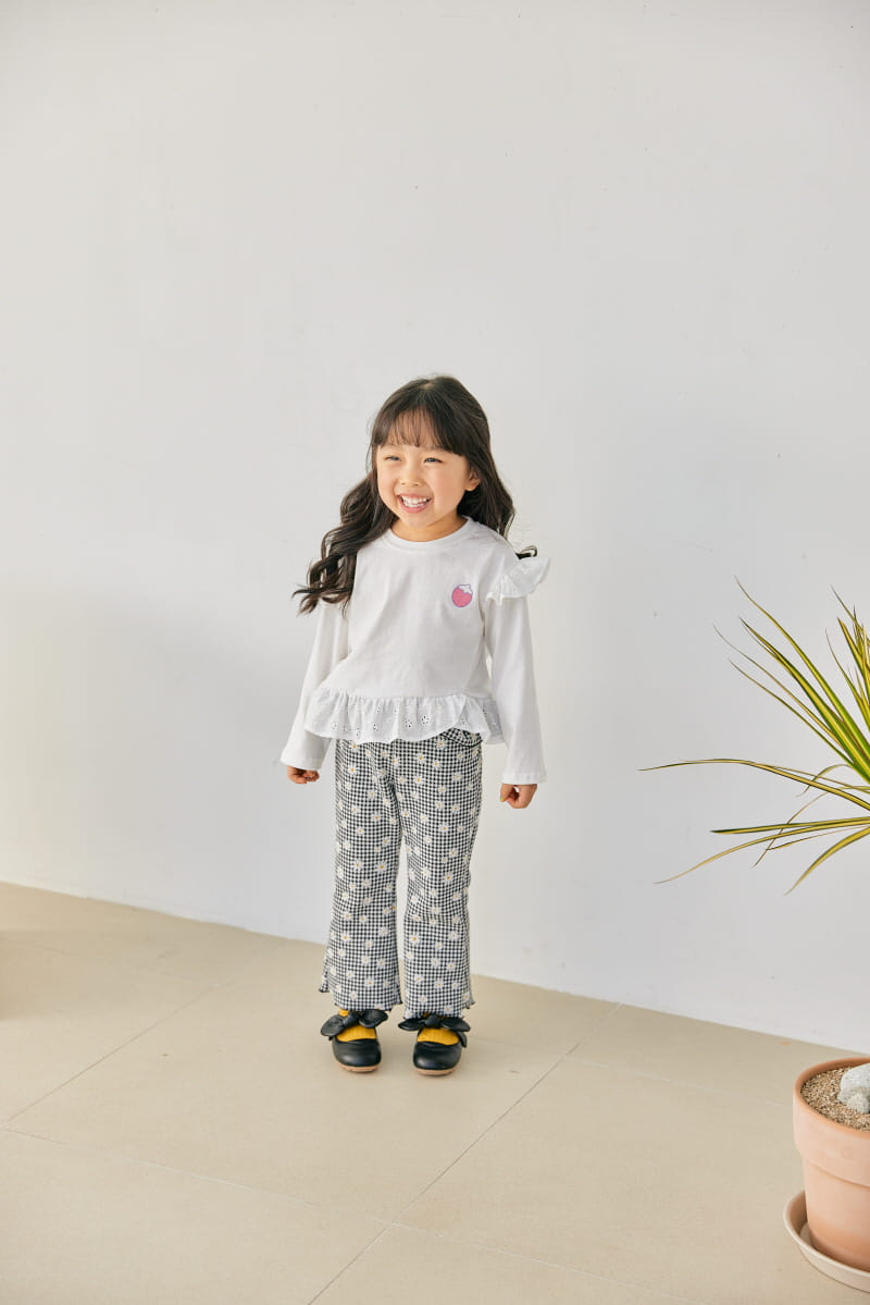 Orange Mom - Korean Children Fashion - #kidsstore - Jacquard Pants - 3