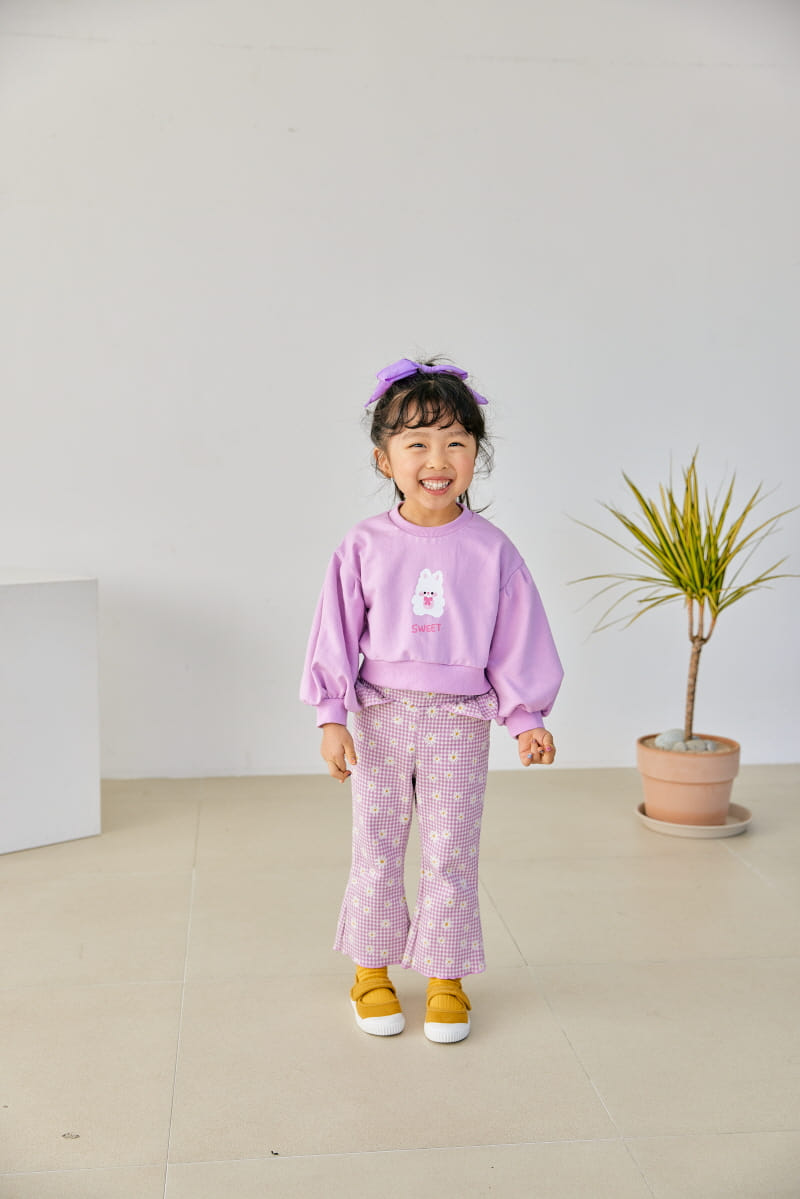 Orange Mom - Korean Children Fashion - #kidzfashiontrend - Rabbit Paint Tee - 7