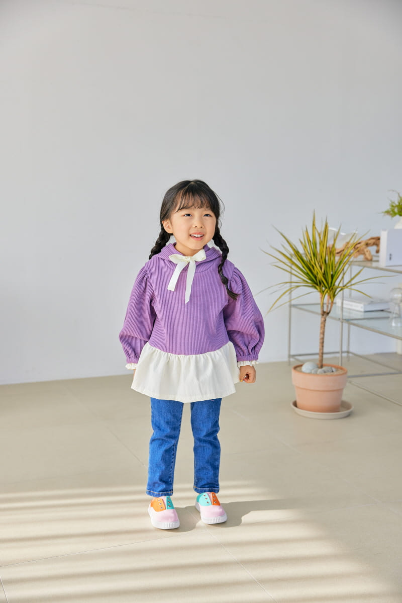 Orange Mom - Korean Children Fashion - #littlefashionista - Hoody Long Tee - 11