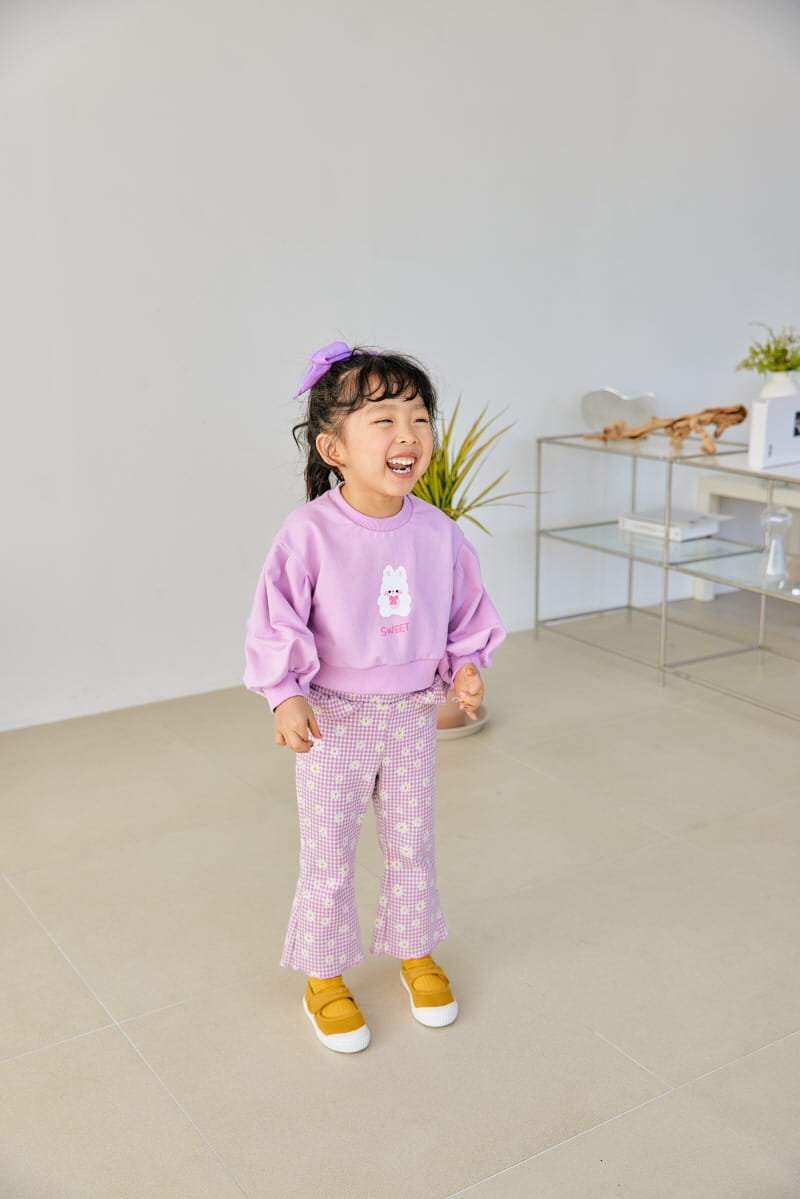 Orange Mom - Korean Children Fashion - #littlefashionista - Rabbit Paint Tee - 9