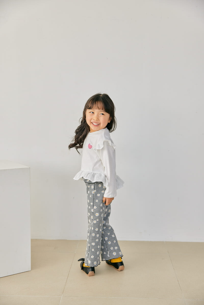 Orange Mom - Korean Children Fashion - #littlefashionista - Jacquard Pants - 6