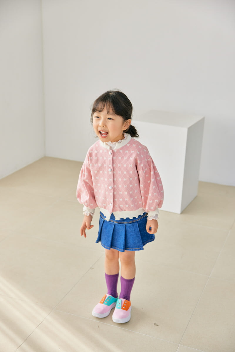 Orange Mom - Korean Children Fashion - #minifashionista - Span Wrinkle Skirt - 4