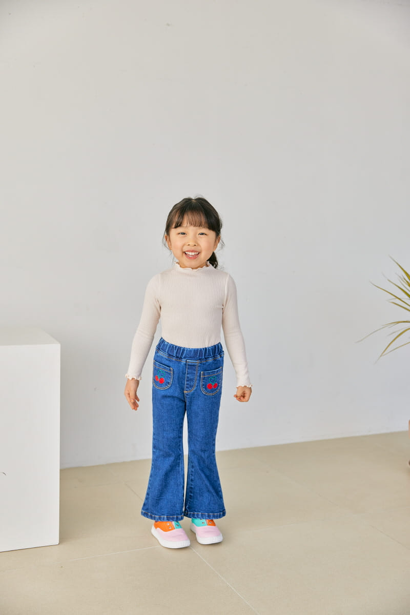 Orange Mom - Korean Children Fashion - #prettylittlegirls - Span Pants - 2
