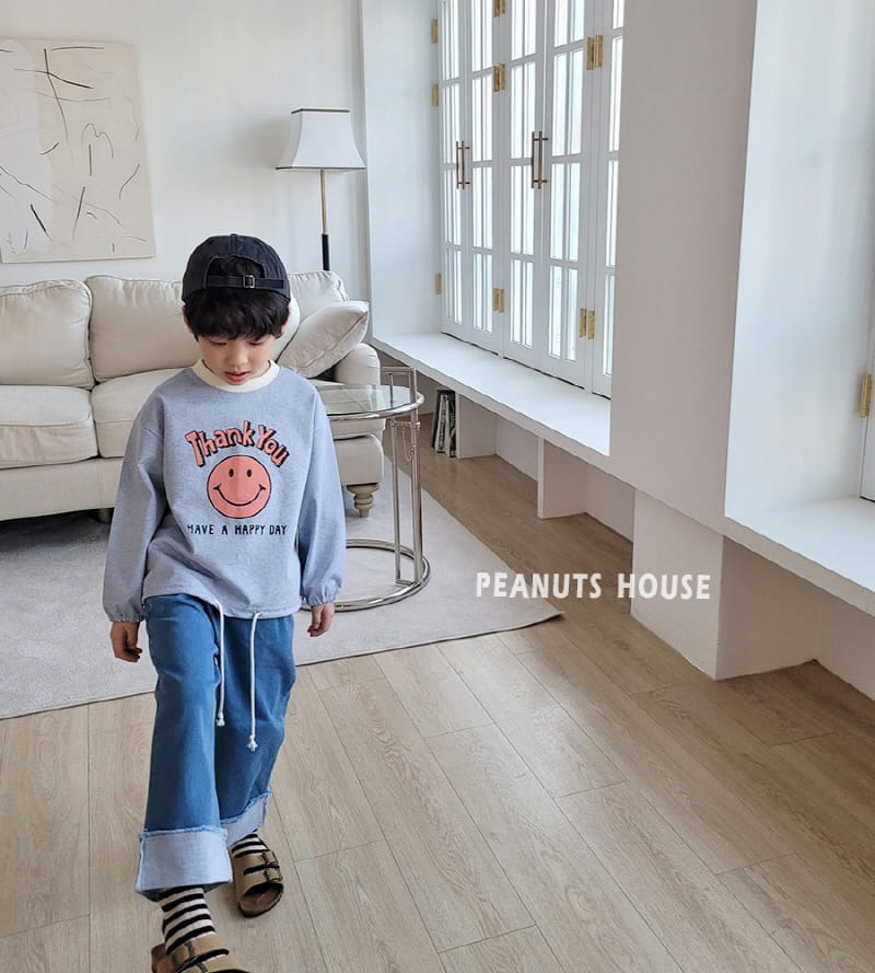 Peanuts - Korean Children Fashion - #Kfashion4kids - Roll-up Jeans - 6