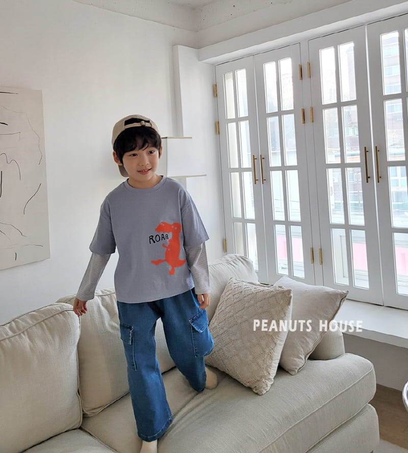 Peanuts - Korean Children Fashion - #Kfashion4kids - Dino Tee - 11