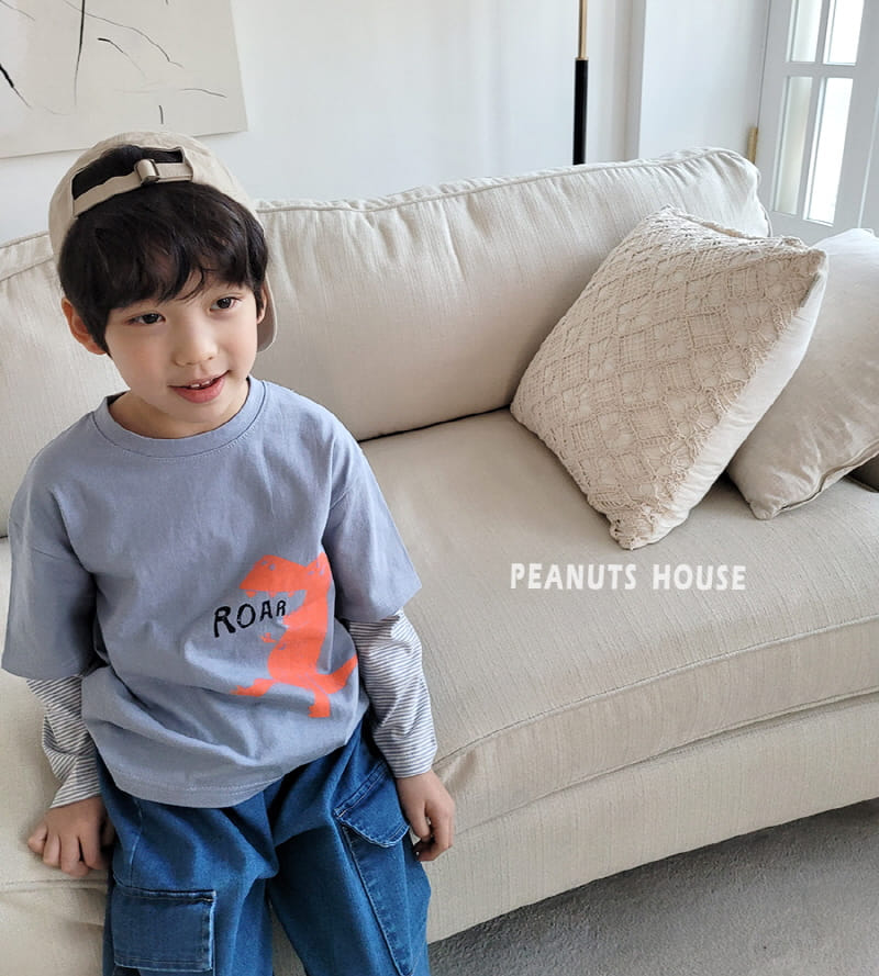 Peanuts - Korean Children Fashion - #discoveringself - Dino Tee - 6