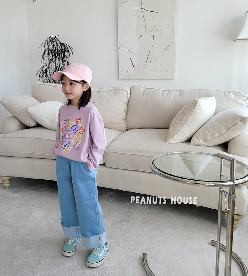 Peanuts - Korean Children Fashion - #kidsshorts - Roll-up Jeans - 4