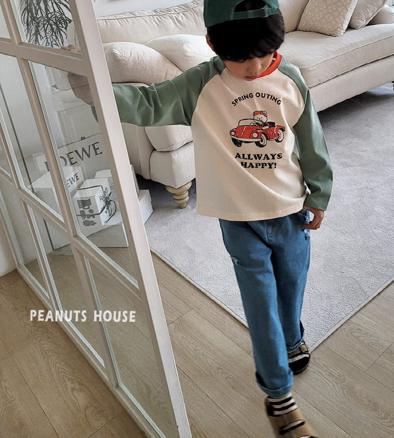 Peanuts - Korean Children Fashion - #kidsstore - Vintage Jeans - 4