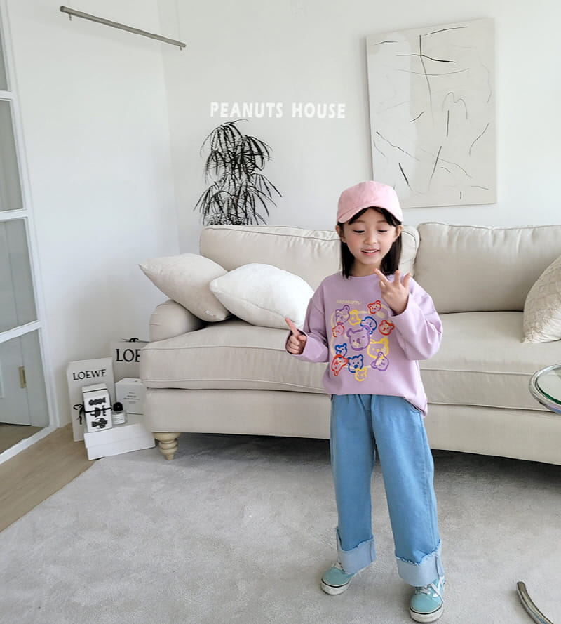 Peanuts - Korean Children Fashion - #minifashionista - Roll-up Jeans - 9