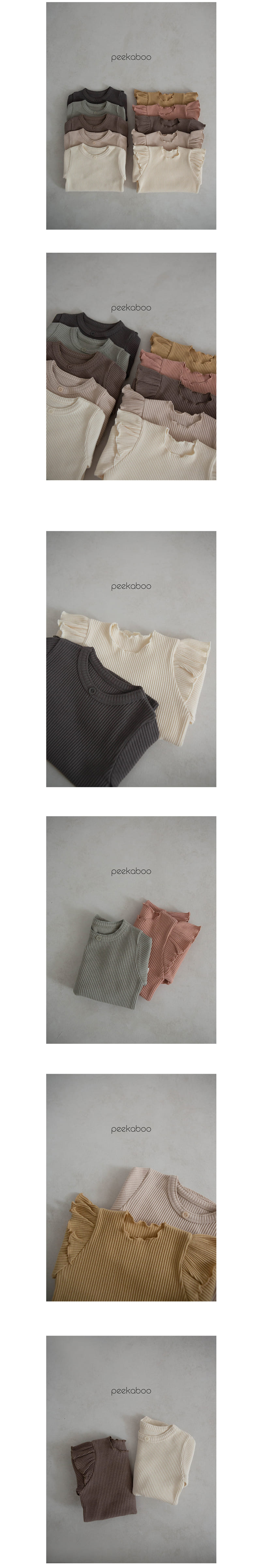 Peekaboo - Korean Baby Fashion - #babyboutiqueclothing - Raon Bodysuit - 7