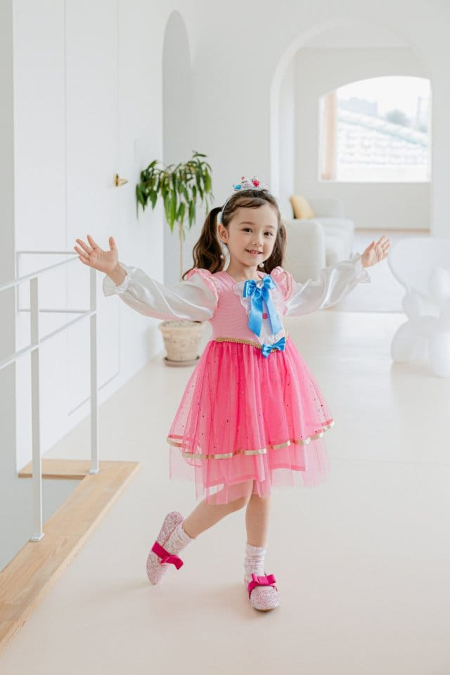 Pink Berry - Korean Children Fashion - #childofig - Pink Pink One-piece - 8