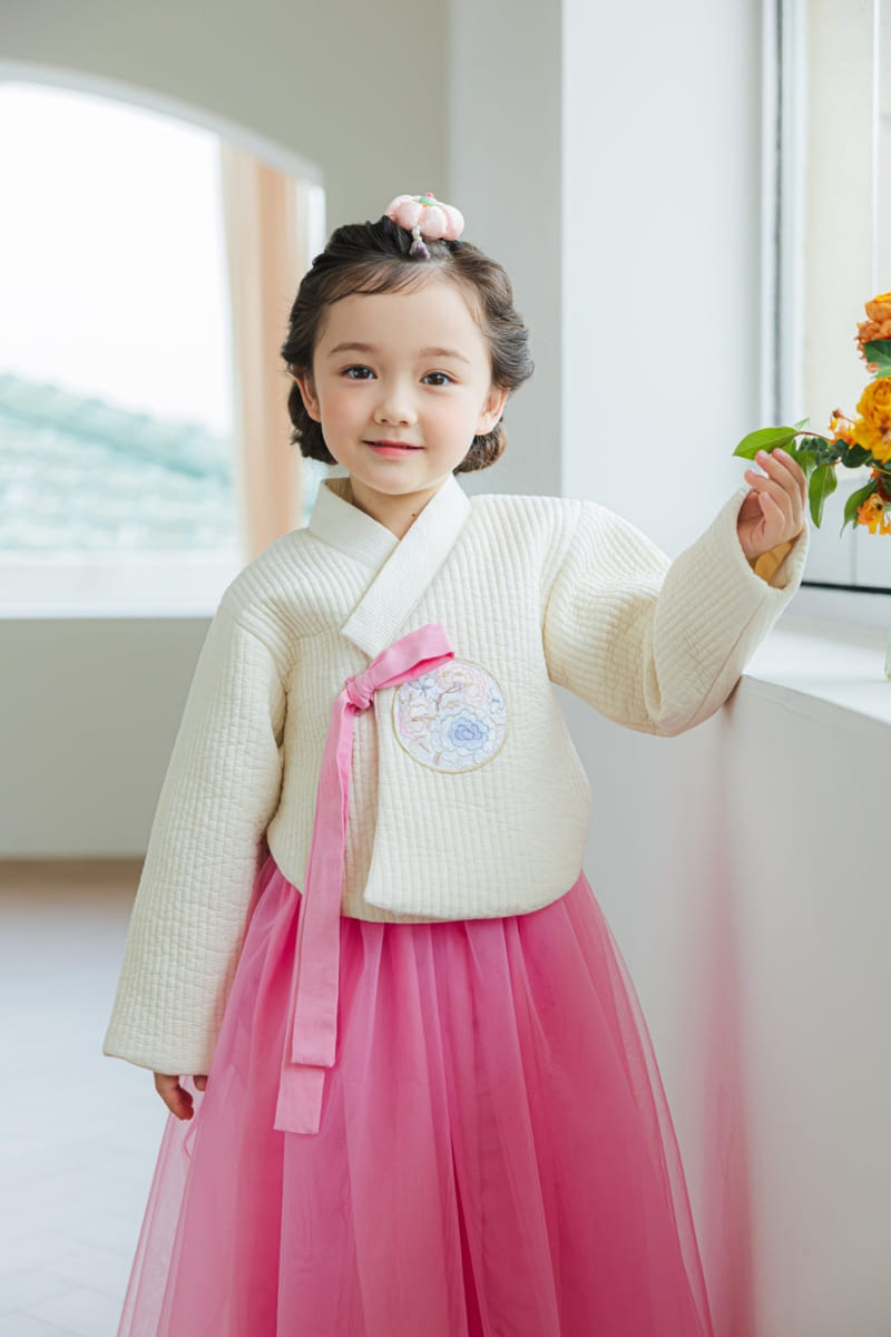 Pink Berry - Korean Children Fashion - #designkidswear - Sul Hwa Hanbok Set - 4