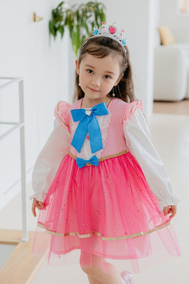 Pink Berry - Korean Children Fashion - #kidzfashiontrend - Pink Pink One-piece