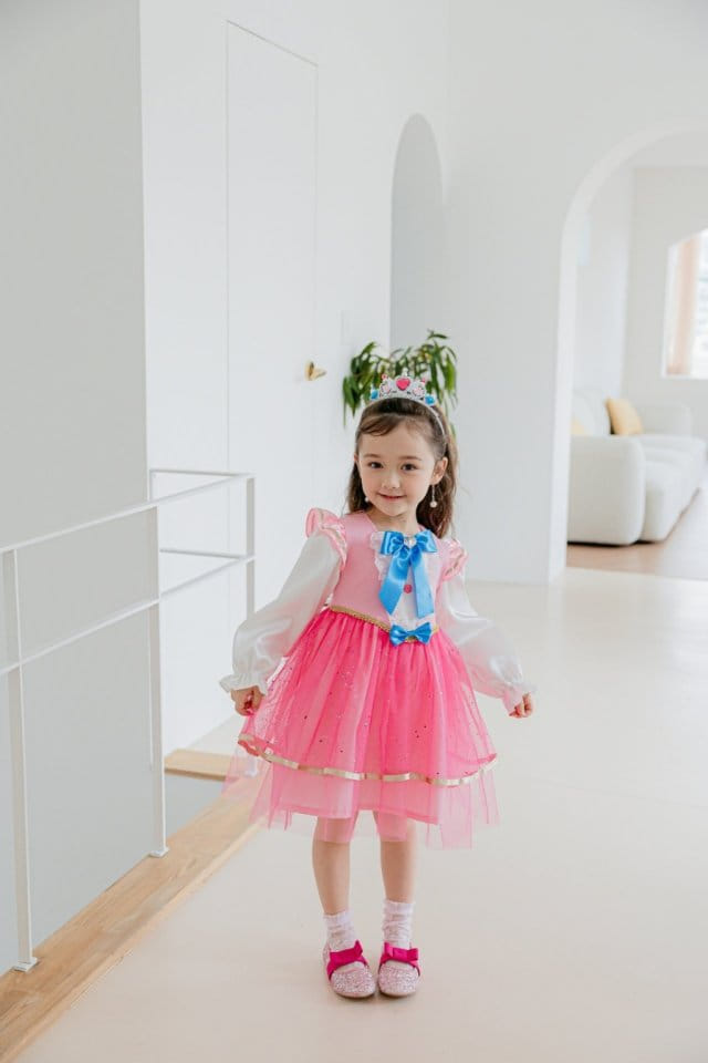 Pink Berry - Korean Children Fashion - #minifashionista - Pink Pink One-piece - 5