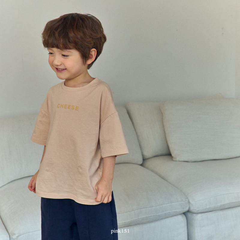 Pink151 - Korean Children Fashion - #childofig - Cheese Short Sleeves Tee - 2