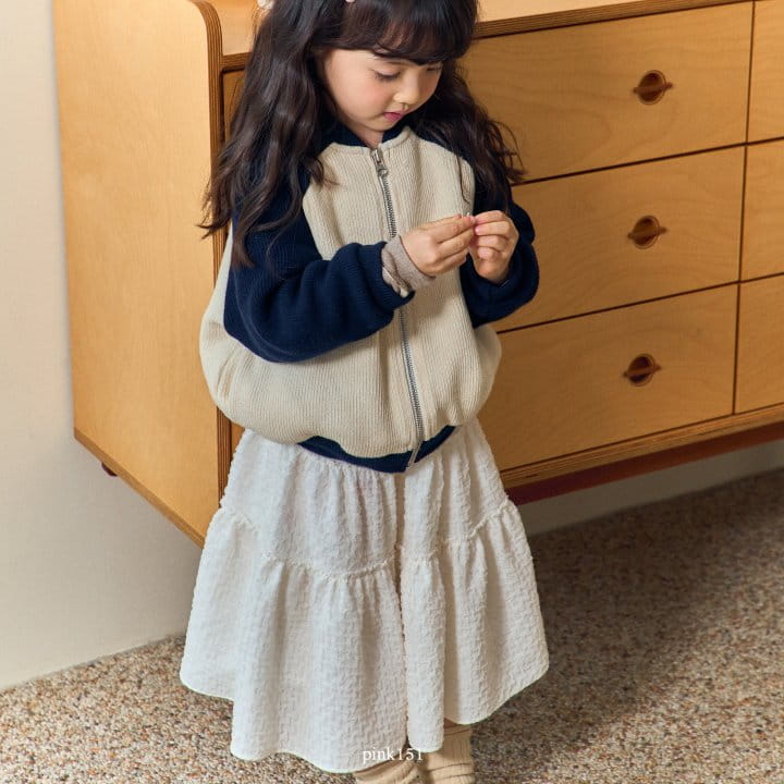 Pink151 - Korean Children Fashion - #discoveringself - Knit Ragulan Zip-up