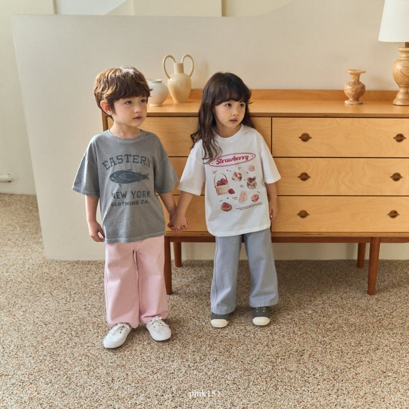 Pink151 - Korean Children Fashion - #fashionkids - Strawberry Short Sleeves Tee - 5