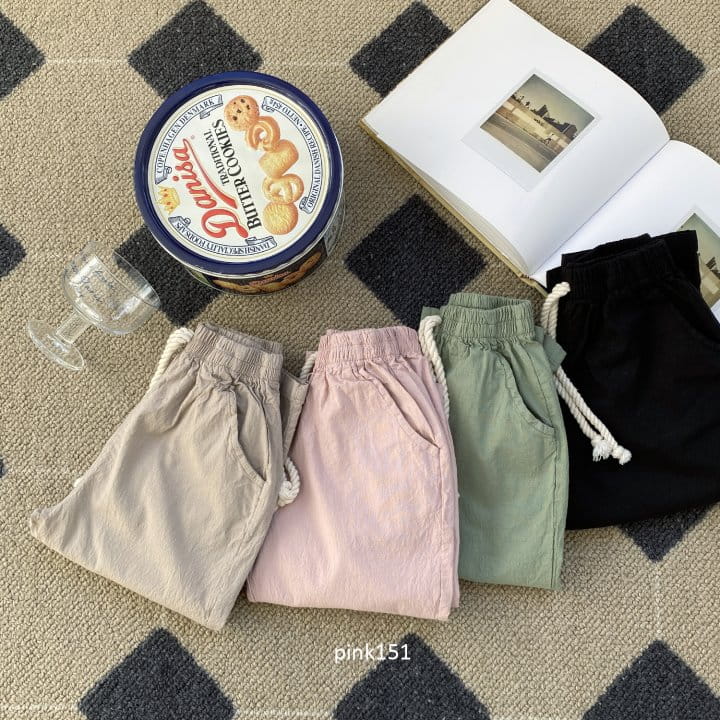 Pink151 - Korean Children Fashion - #fashionkids - E Comfortable Linen Pants - 7
