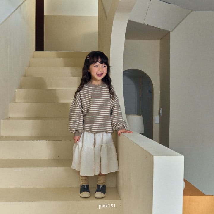 Pink151 - Korean Children Fashion - #littlefashionista - Circle Stripes Sweatshirt - 2