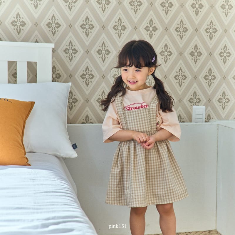 Pink151 - Korean Children Fashion - #magicofchildhood - Strawberry Short Sleeves Tee - 11