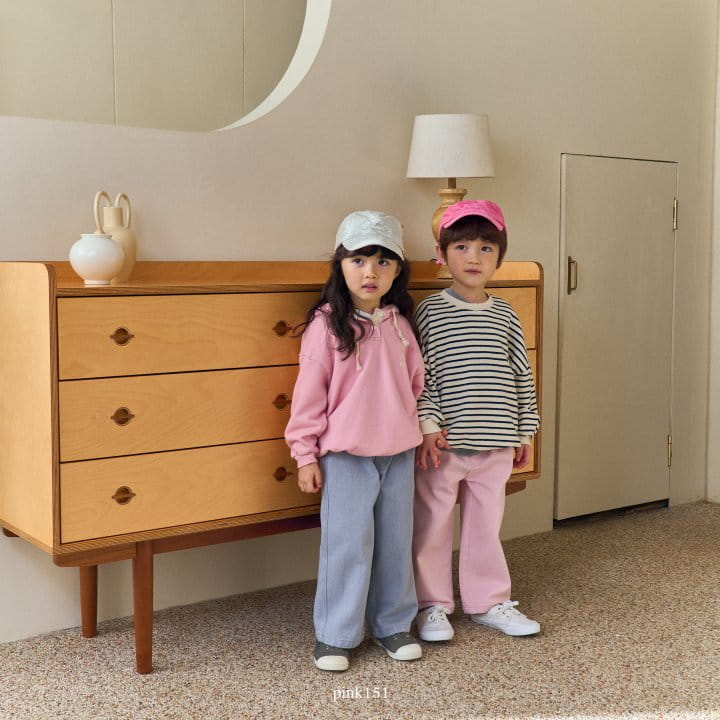 Pink151 - Korean Children Fashion - #magicofchildhood - Circle Stripes Sweatshirt - 4