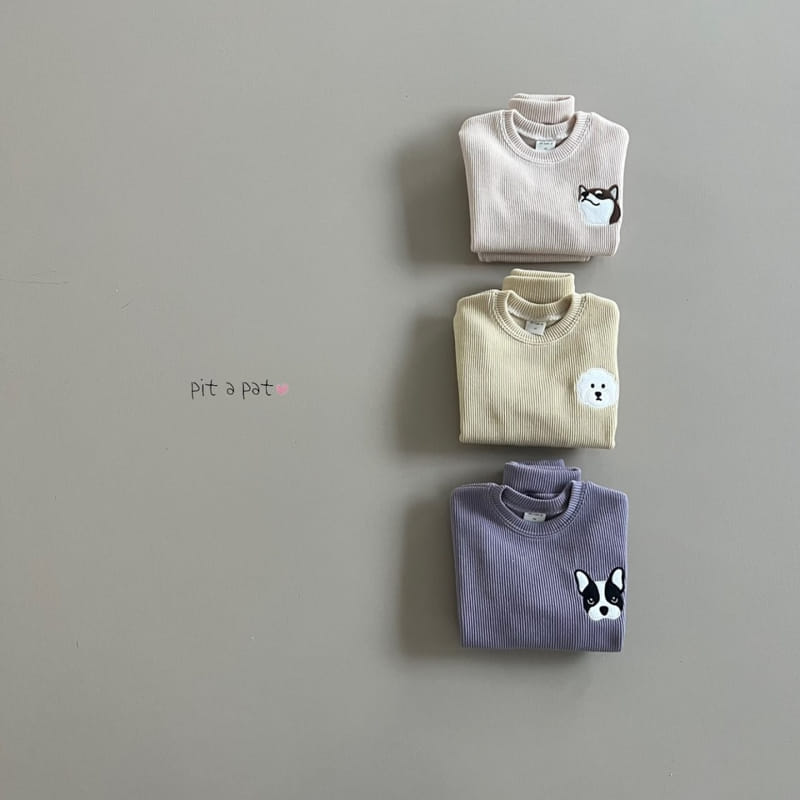 Pitapat - Korean Children Fashion - #childrensboutique - Puppy Top Bottom Set - 6