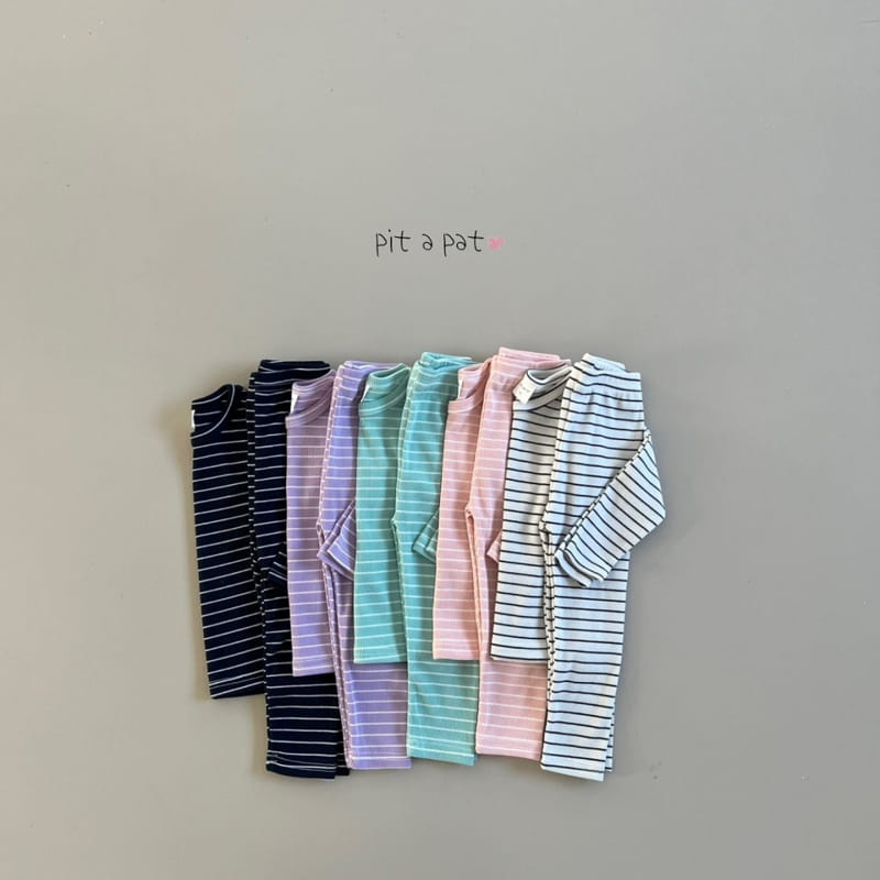 Pitapat - Korean Children Fashion - #designkidswear - Sticky Stripes Easywear - 2