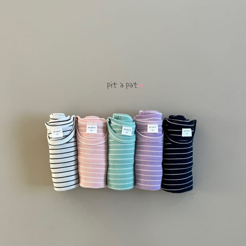 Pitapat - Korean Children Fashion - #kidzfashiontrend - Sticky Stripes Easywear - 7