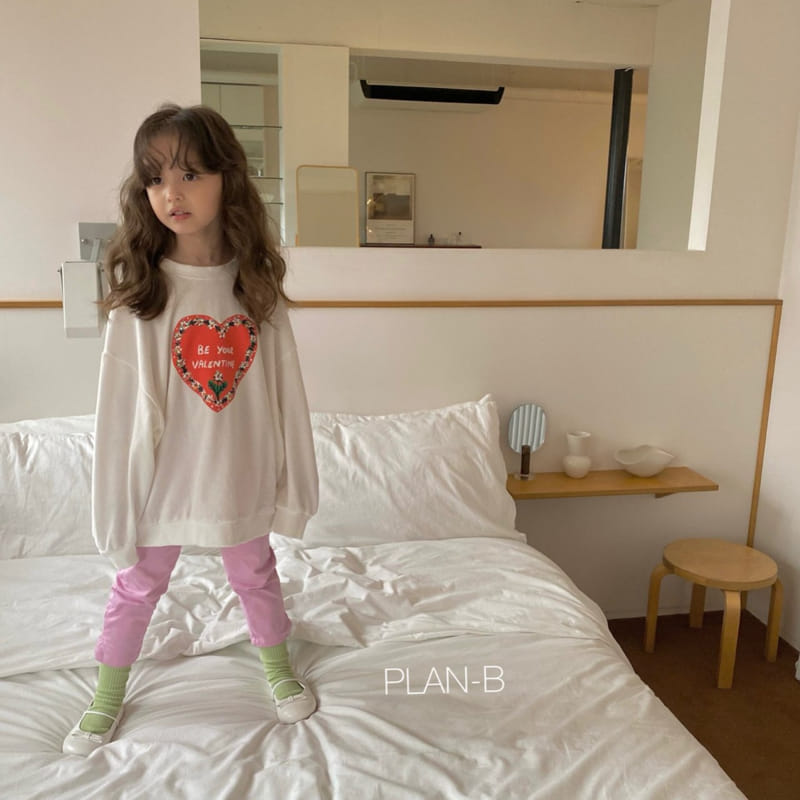 Plan B - Korean Children Fashion - #childofig - Heart Paint Sweatshirt