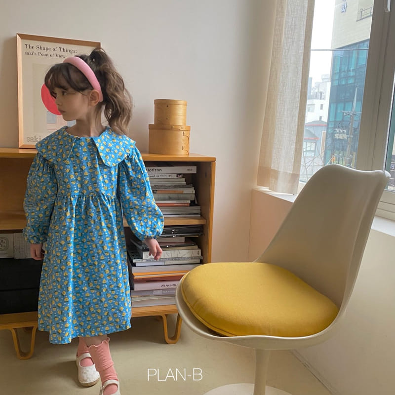 Plan B - Korean Children Fashion - #designkidswear - Yellow Flower One-piece - 7