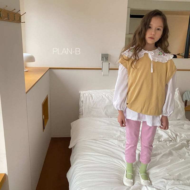 Plan B - Korean Children Fashion - #discoveringself - Terry Vest - 12